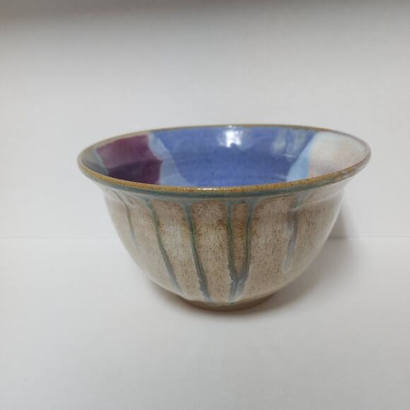 JOANN STRATAKOS Multi Colored Hand Made Bowl Excellent Condition - Picture 4 of 8